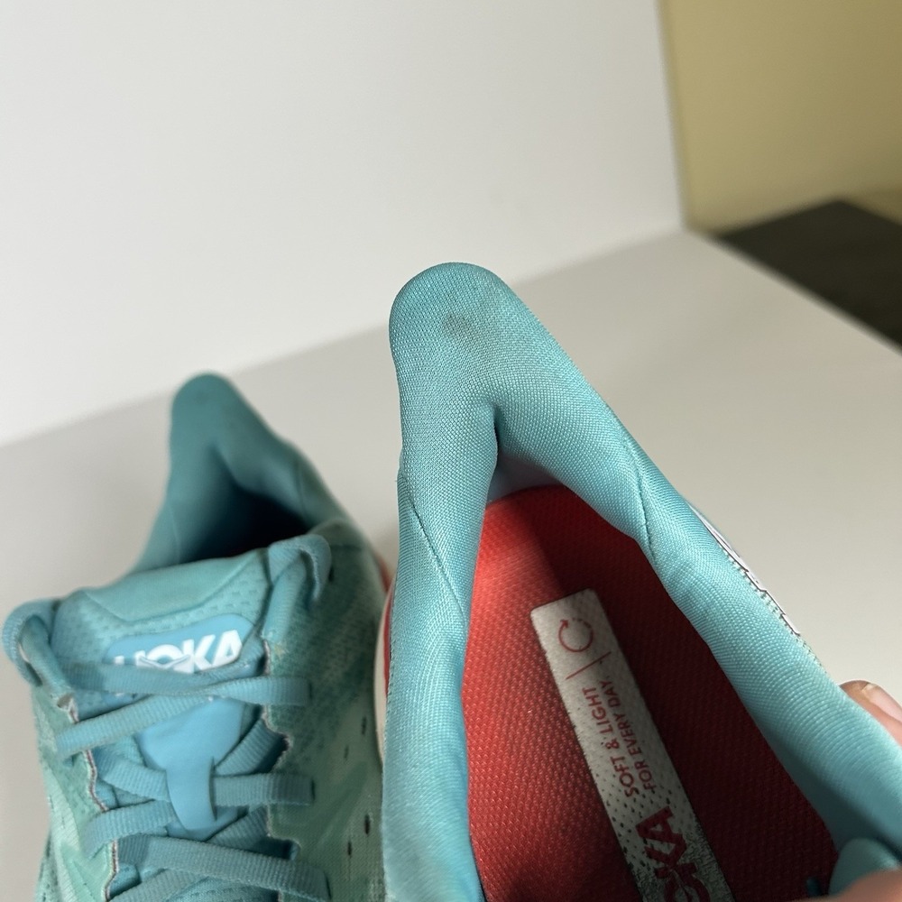 Hoka One One Women Clifton 8 1119394 AEBL Blue Running Shoes Sneakers Size 9.5 B - Picture 13 of 16